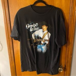George Strait Black Tour T-Shirt